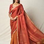 Shānta Vana Rust Saree