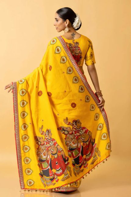 Ras Lila Radha-Krishna Saree