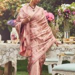 Madame Bovary Rose Pink Saree