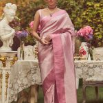 Irene Adler Pink Saree