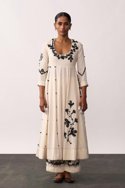 Kalpana White Suit Set