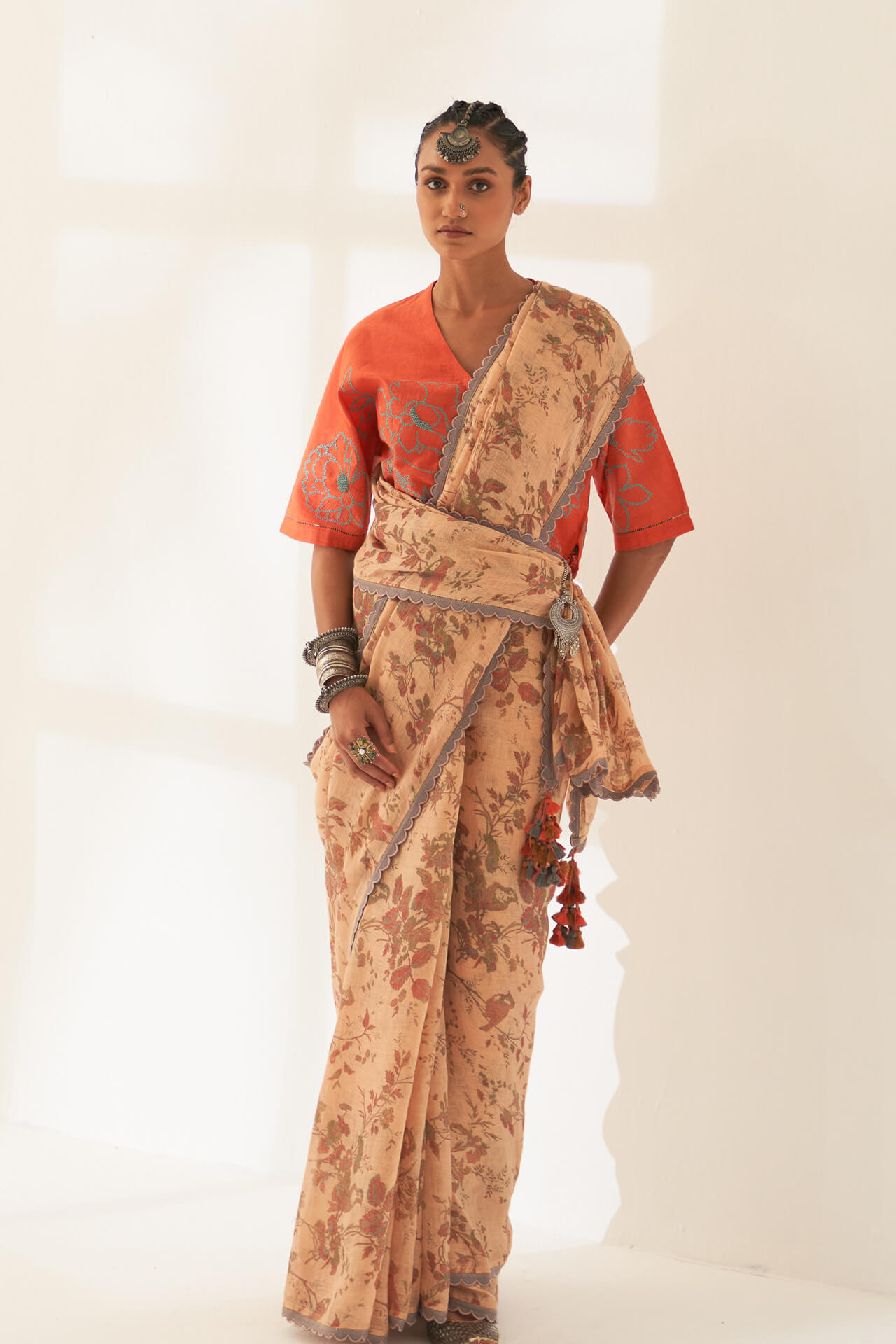 Narangi Saree