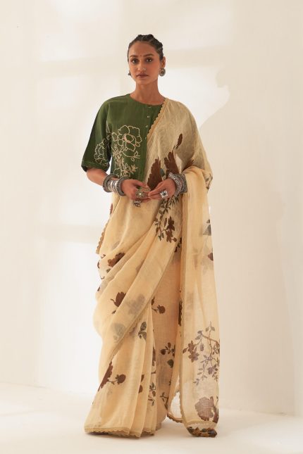 Mahogany Saree