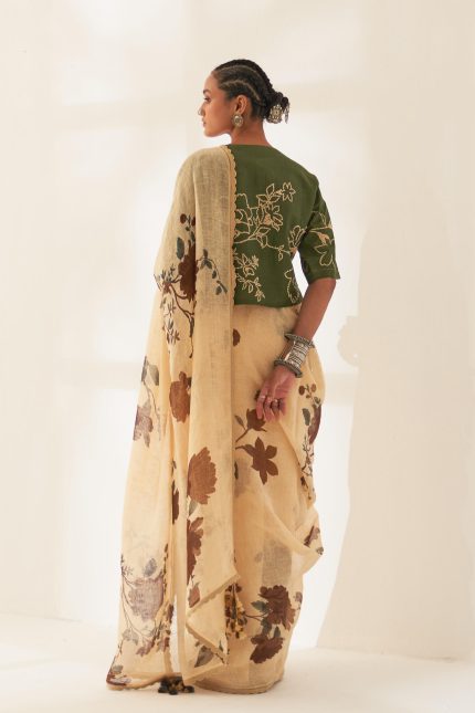 Mahogany Saree