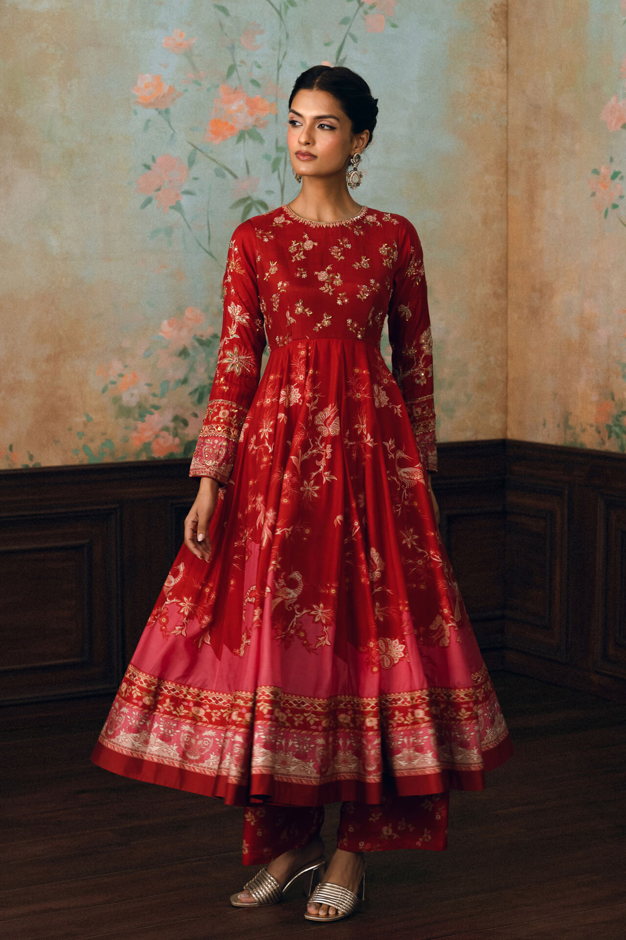 BWS00356-4240_01 Anika Anarkali set - Image 1