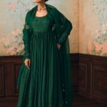 Henna Anarkali set