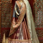 Banarasi Multi-Kali Embroidered lehenga