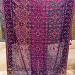 Purple Embroidered Patola Dupatta