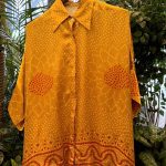 Shirt Kimono Bandhej - Yellow