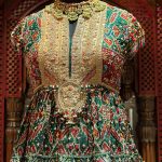 Green Patola Embroidered Peplum