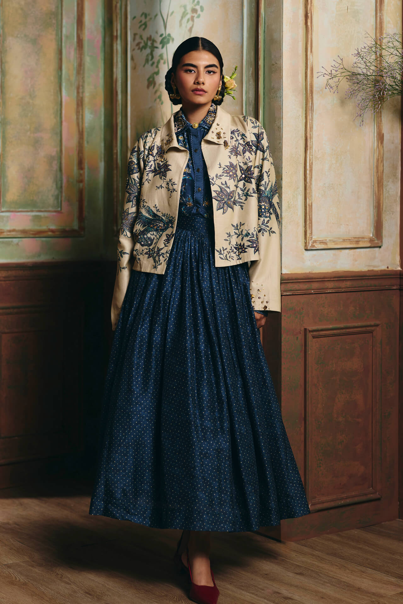BWS00356-4221_01 Cecily Skirt set with Jacket - Image 1