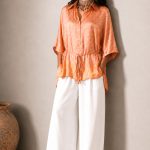 Shirt Kimono Bandhej – Blush Pink