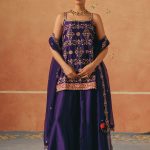 Jamun Gul Sharara Set