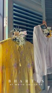 The Song Of Summer At #BhartisAtWhiteSolitaire A summer collection shaped…