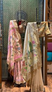 Some sarees don’t just drape beautifully. They carry centuries with…