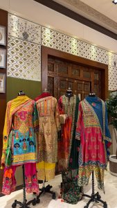 Festive colour was never meant to whisper. Saffron yellows, rani…