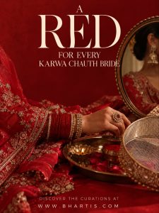 She wore red when she became a bride. She returns…