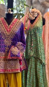 A whole festive calendar, dressed in colour. Deep jewel tones,…